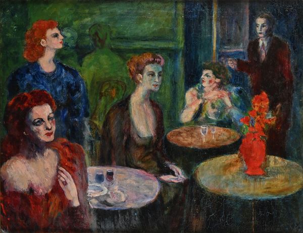 Aligi Sassu - Il Vaso Rosso