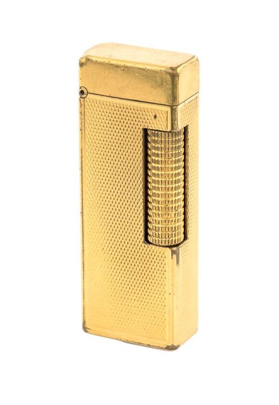ACCENDINO DUNHILL ROLLAGAS PLACCATO ORO
