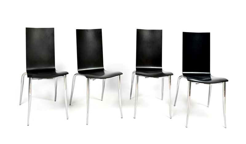 Philippe Starck - 4 Sedie Mod. Olly Tango Produzione Driade