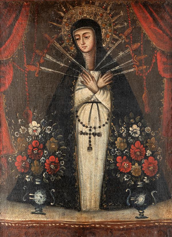 Scuola di Cusco, Vicereame del Per&#249; - Madonna Addolorata