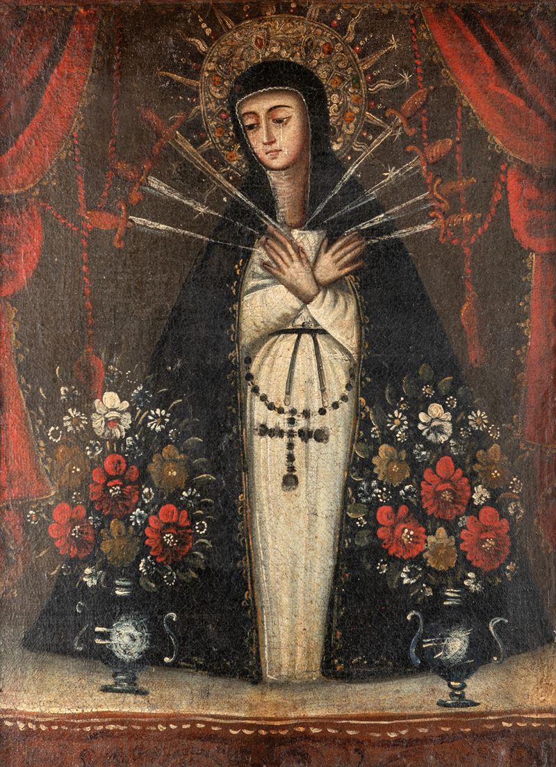 Scuola di Cusco, Vicereame del Perù - Madonna Addolorata