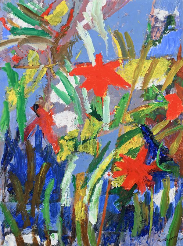 Luigi Montanarini - Composizione con fiori