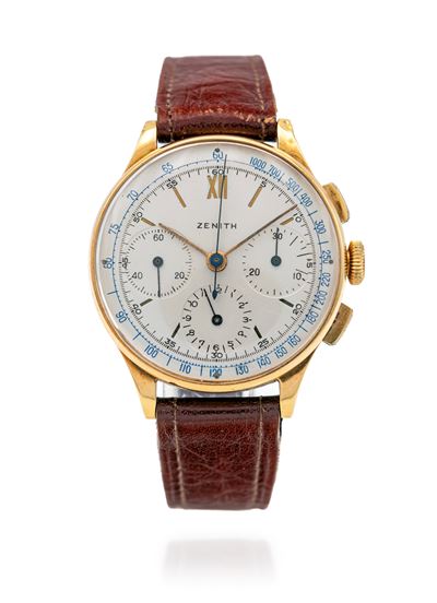 Zenith - Orologio Cronografo Tricompass in Oro