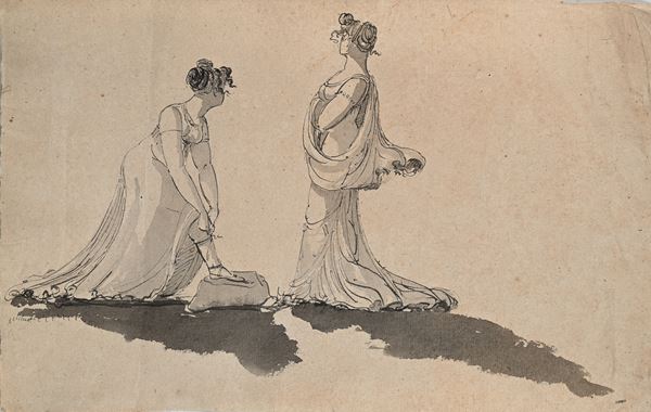 Coppia di giovani greche