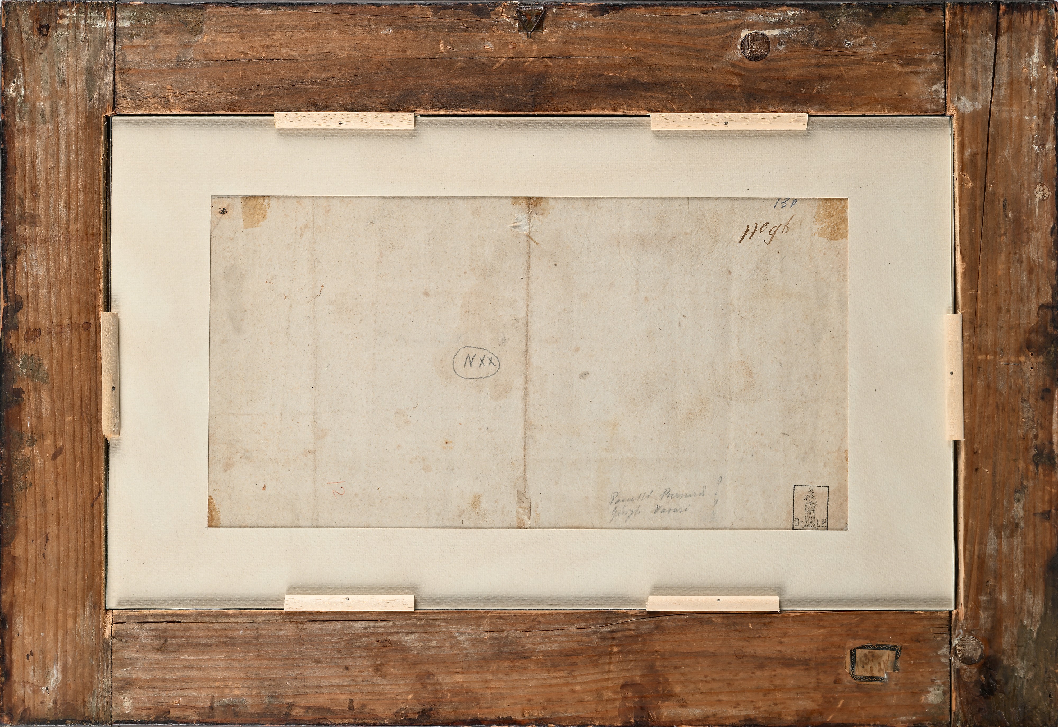 Scuola Romana della Fine del XVI - Studio per Fregio di un Palazzo