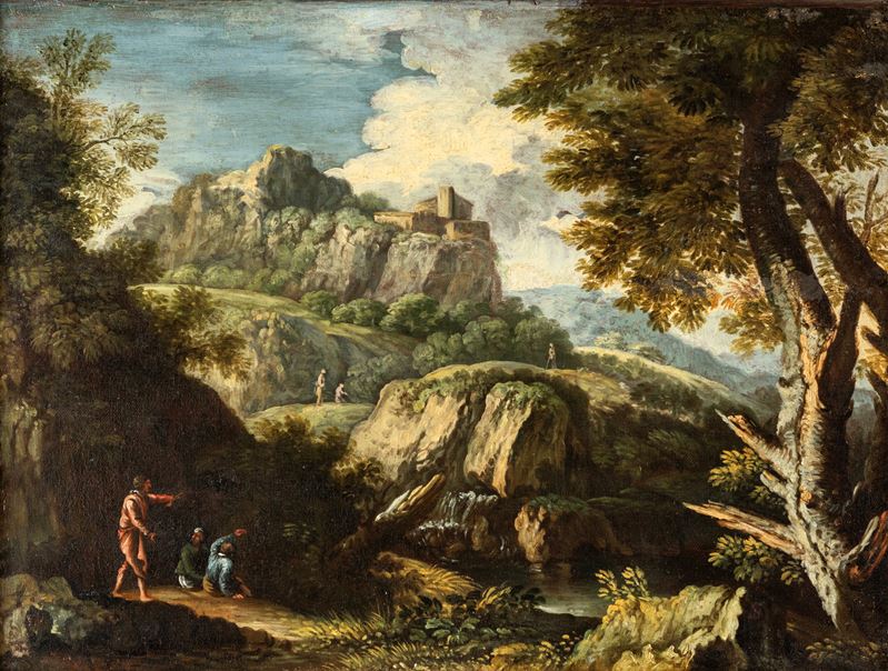 Salvator Rosa - Paesaggio Roccioso