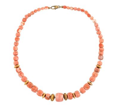 Collana di Corallo Rosa