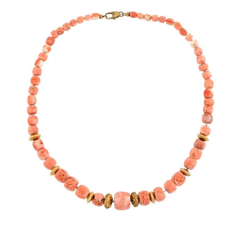 Collana di Corallo Rosa