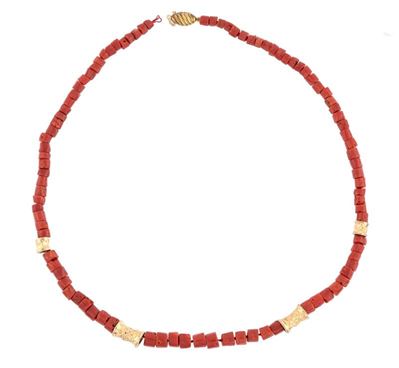 Collana di Corallo Mediterraneo