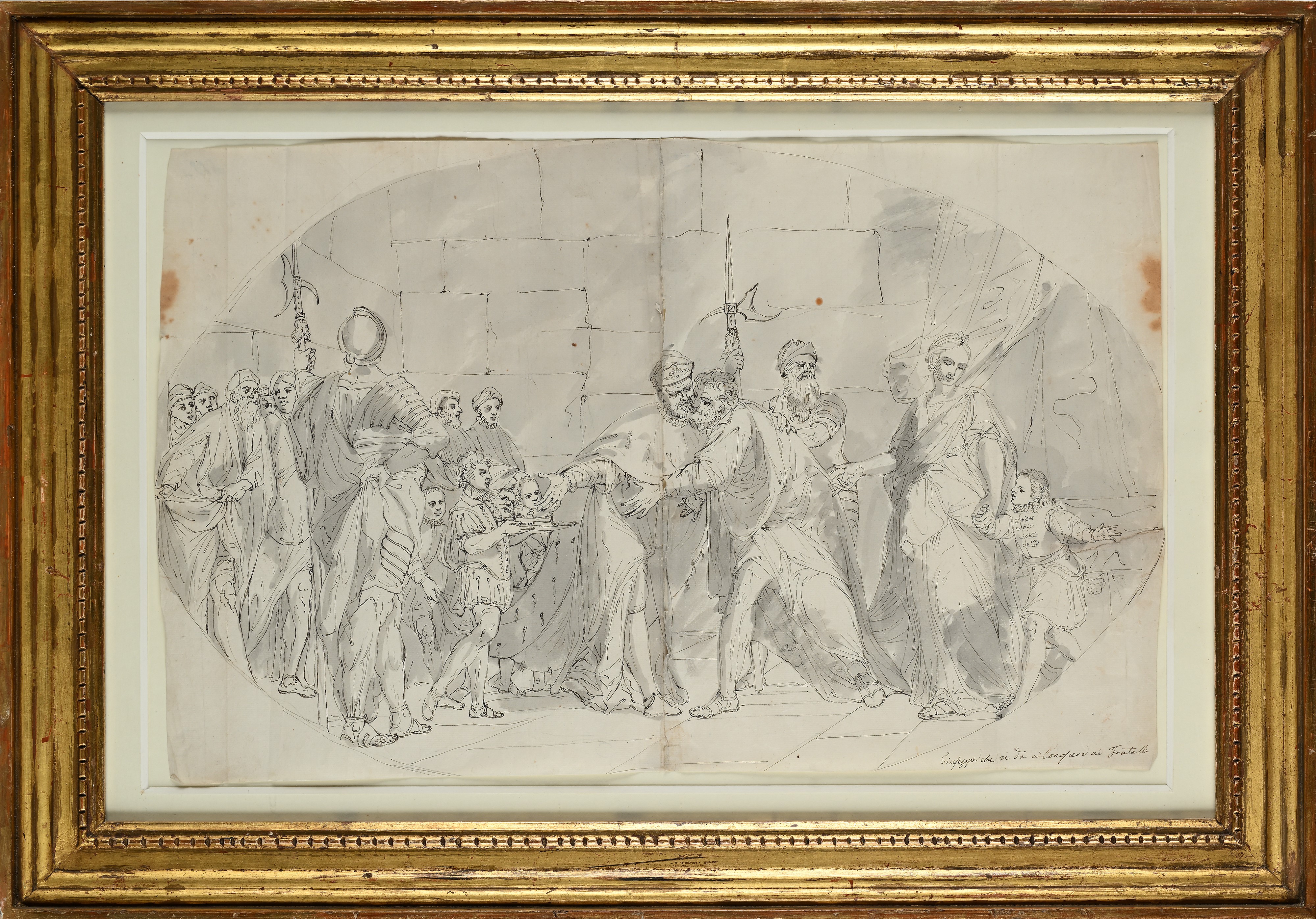 Giuseppe che si da a conoscere ai fratelli