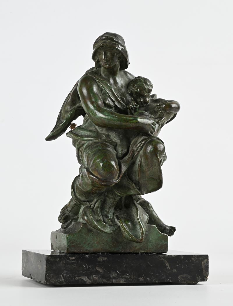 W. Wideman, Maternità in bronzo