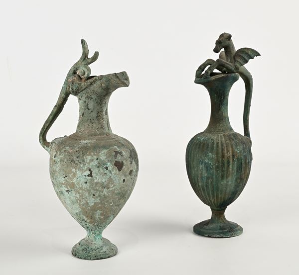 Due brocchette riproduzioni dall'antico