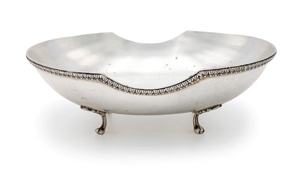 Vaschetta in argento, Fornari, Roma