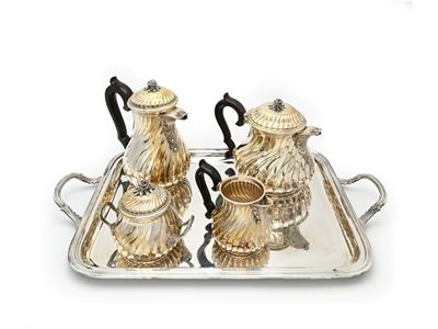 Servizio da Caffè in Argento Sterling, Petochi