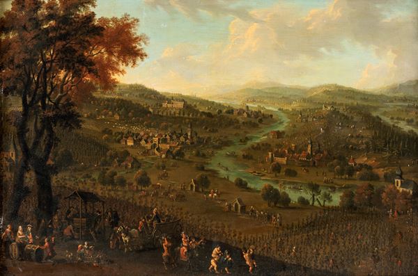 Pittore fiammingo - L'Estate di Bacco