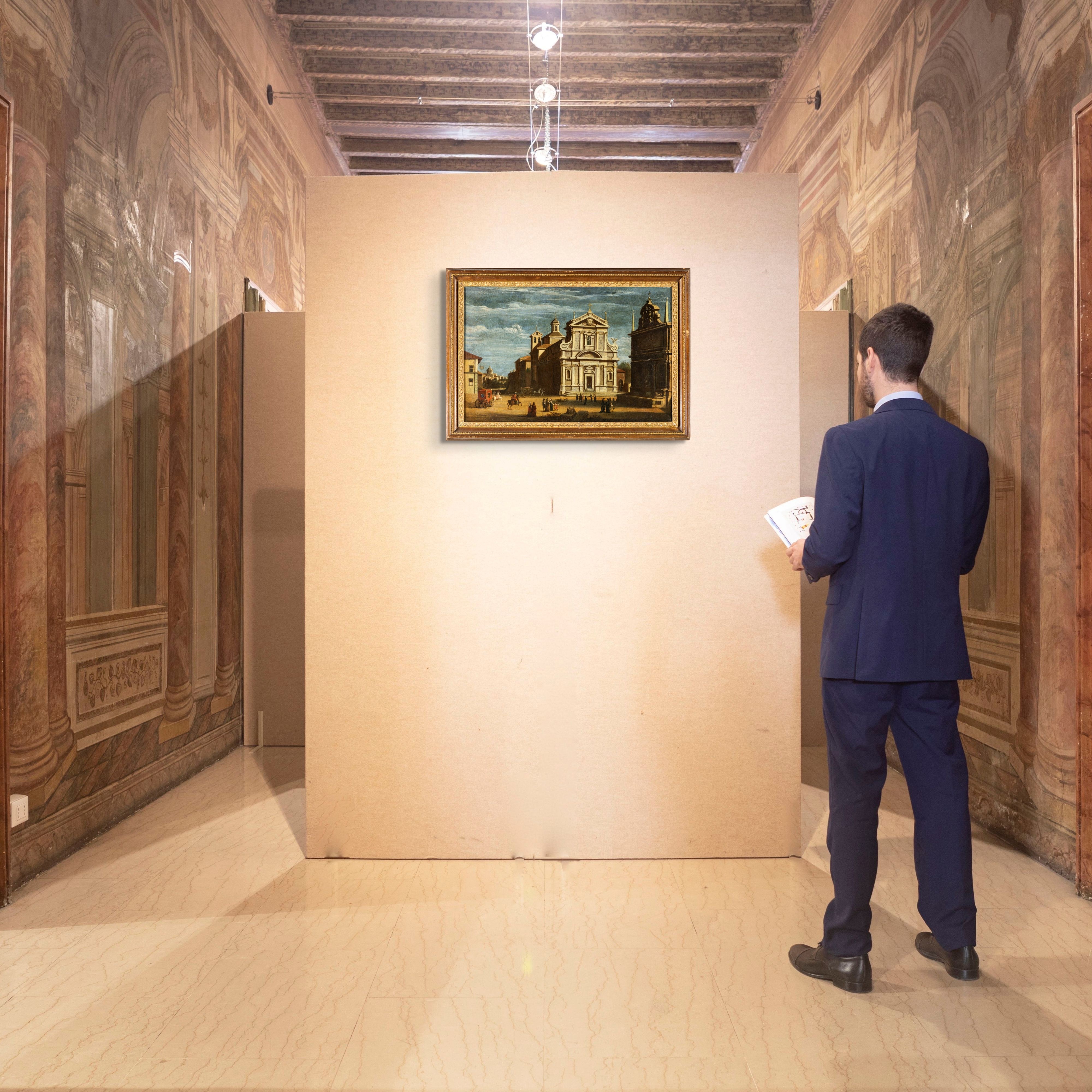 Scuola Romana del XVIII Secolo - Santa Maria della Vittoria