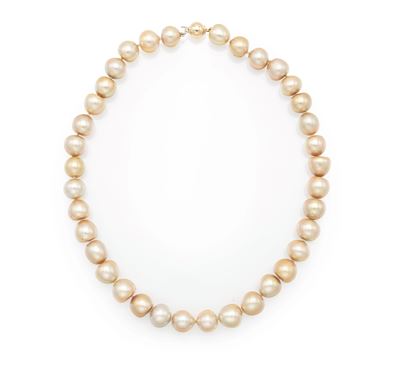 Collana di Perle Golden e Oro