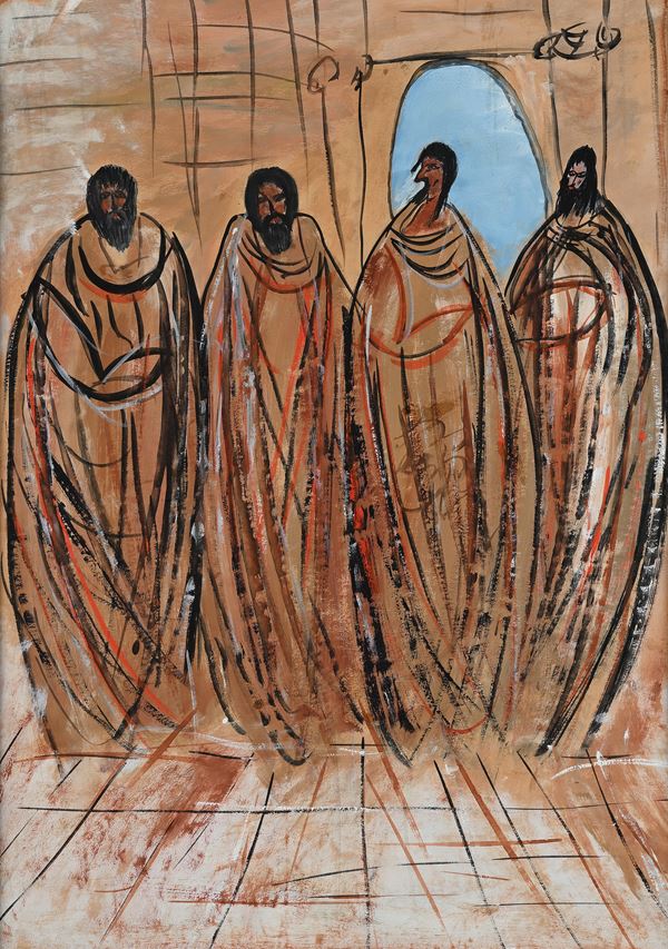 Luigi Spazzapan - Quattro figure