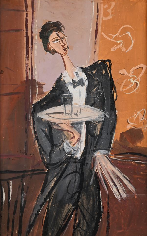 Luigi Spazzapan - Il Maggiordomo