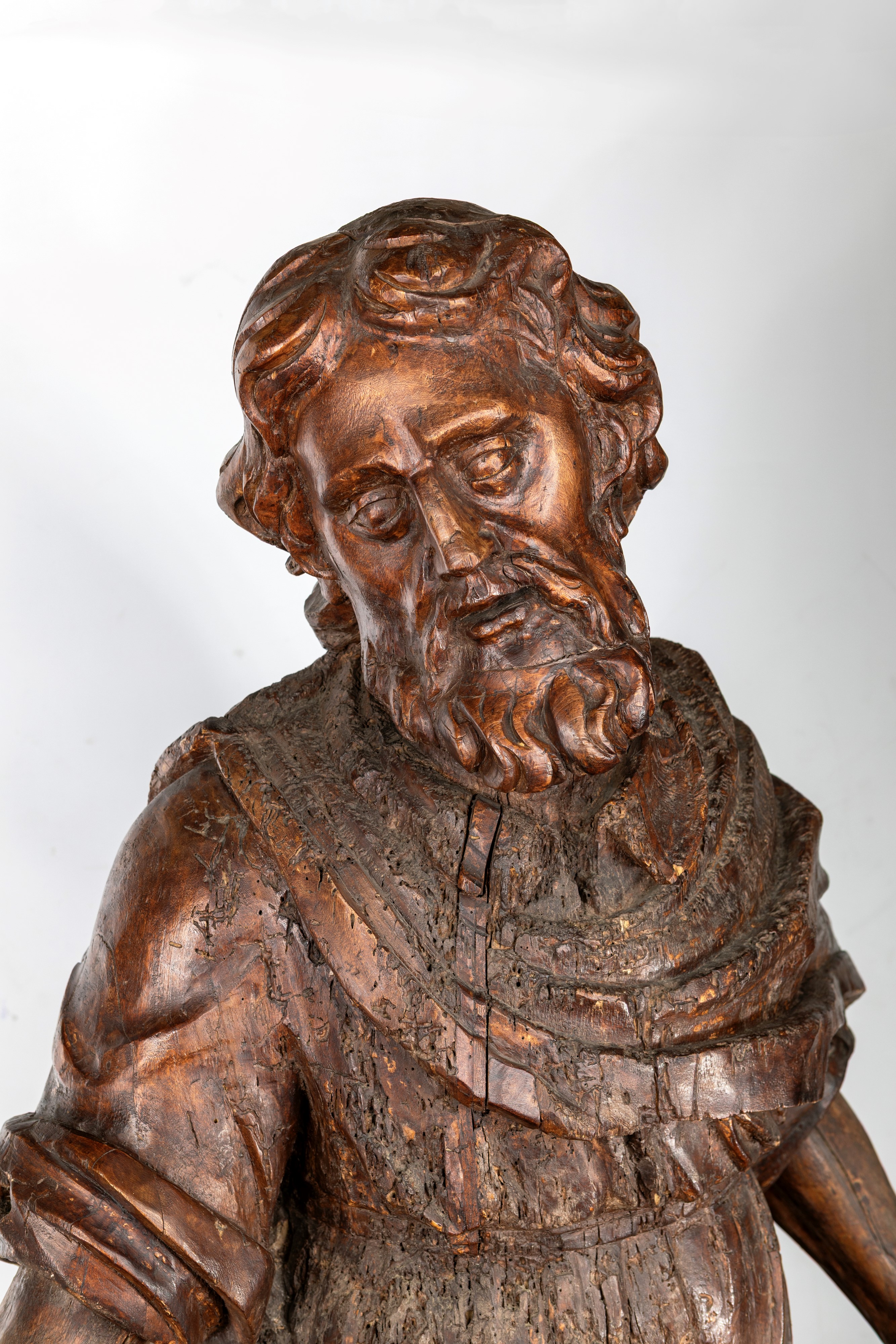 Scultore Barocco Italiano del XVII Secolo - Evangelista