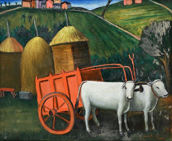 Gisberto Ceracchini - Il carro rosso