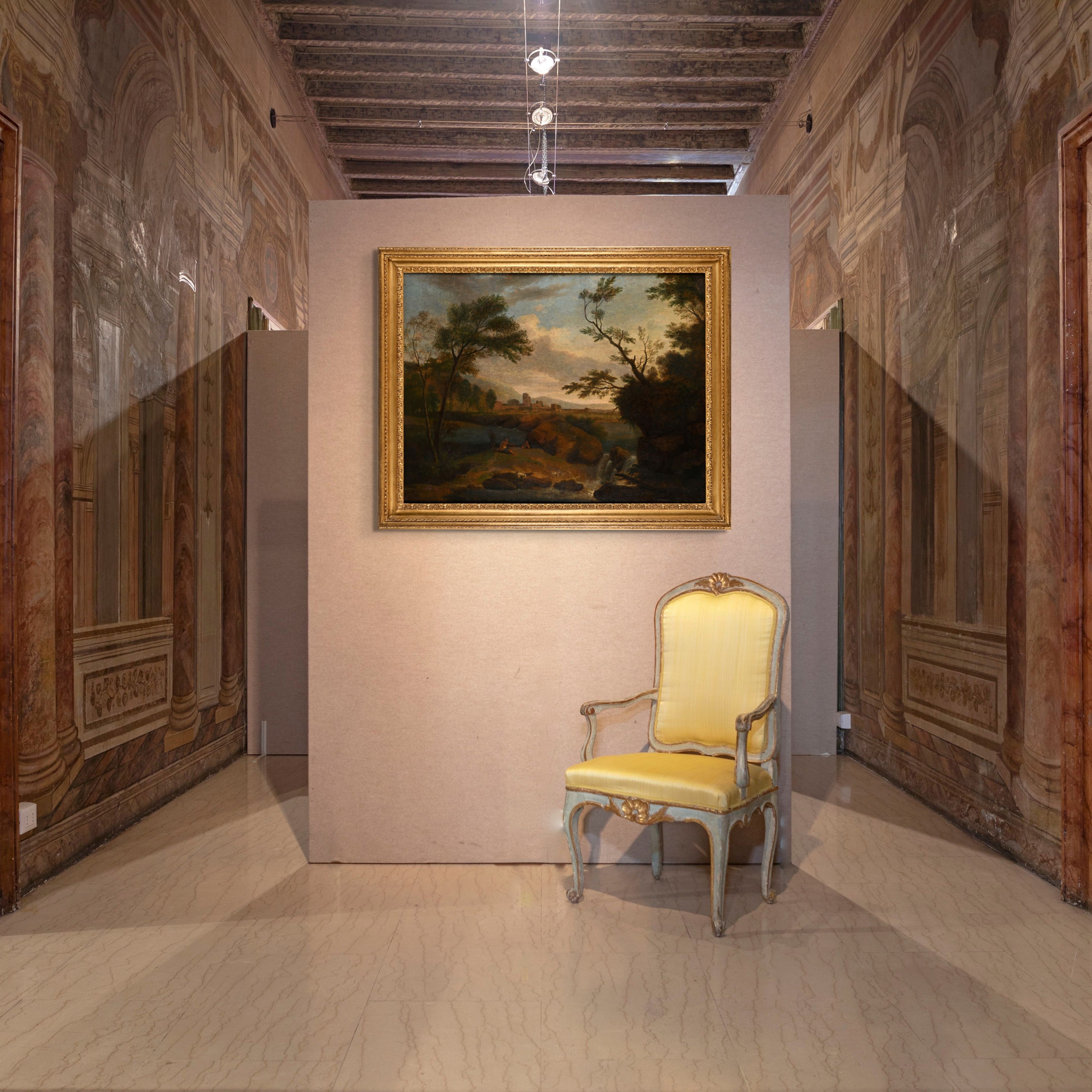 Pittore Romano del XVII Secolo - Paesaggio