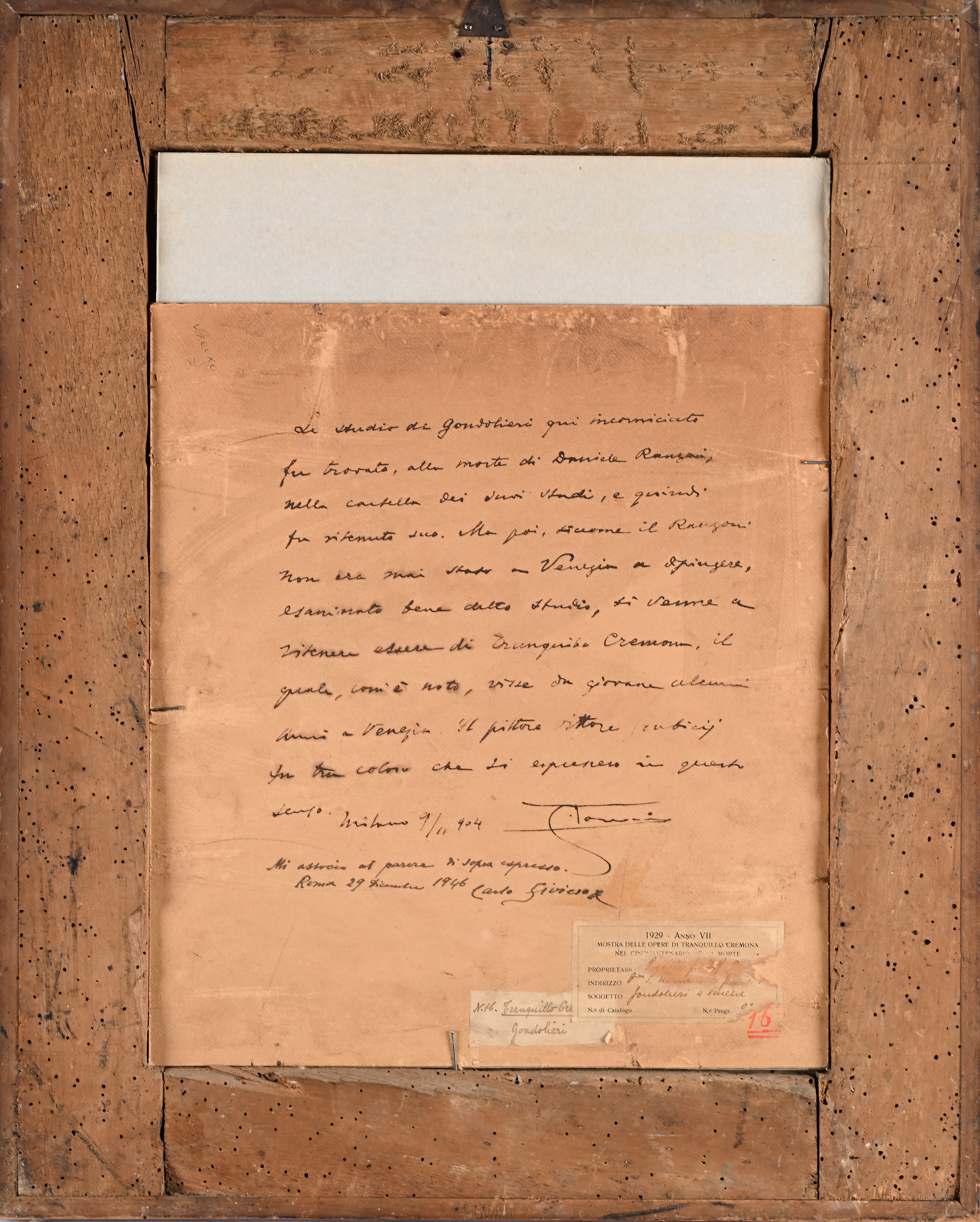 ‘Gondolieri a Venezia’