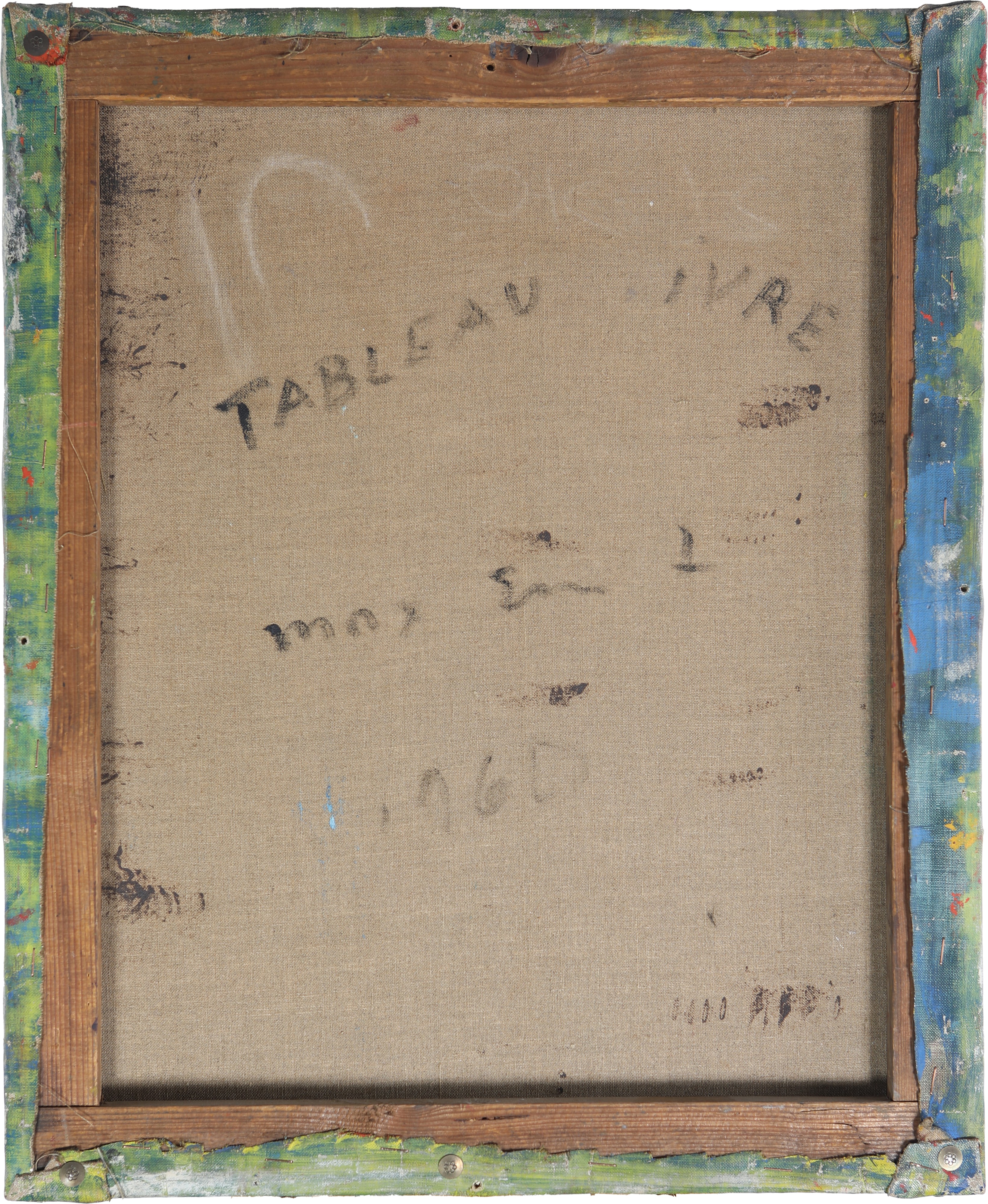 Max Ernst - Tableau IVre, olio su tela, 1960