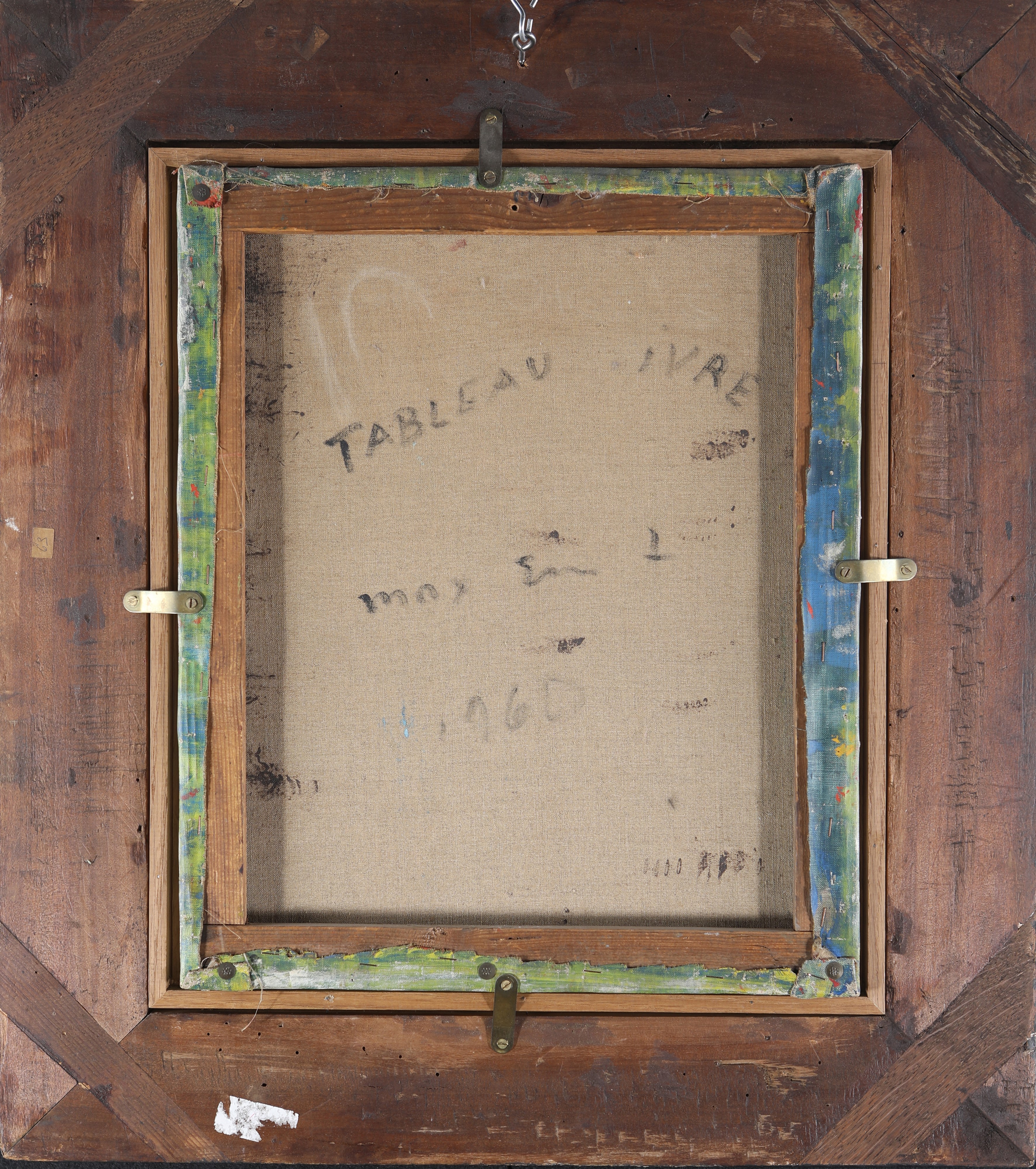 Max Ernst - Tableau IVre, olio su tela, 1960