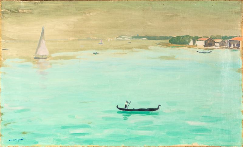 Pierre-albert Marquet - Venise. La lagune, olio su tela