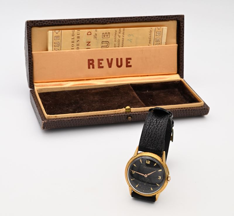 Revue Thommen - Orologio da polso a carica manuale da uomo in oro 750/000