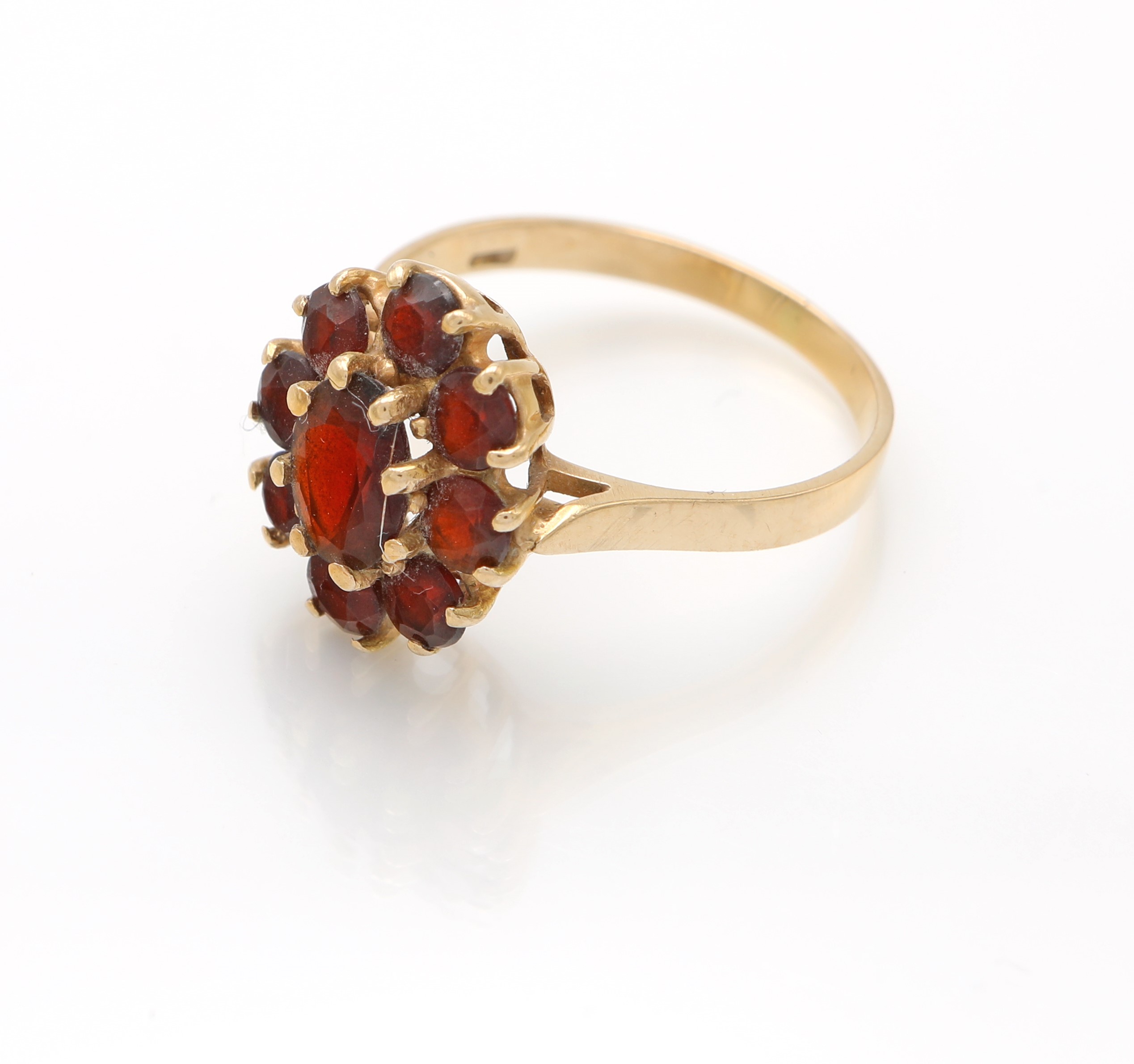 Anello in Oro e Granati
