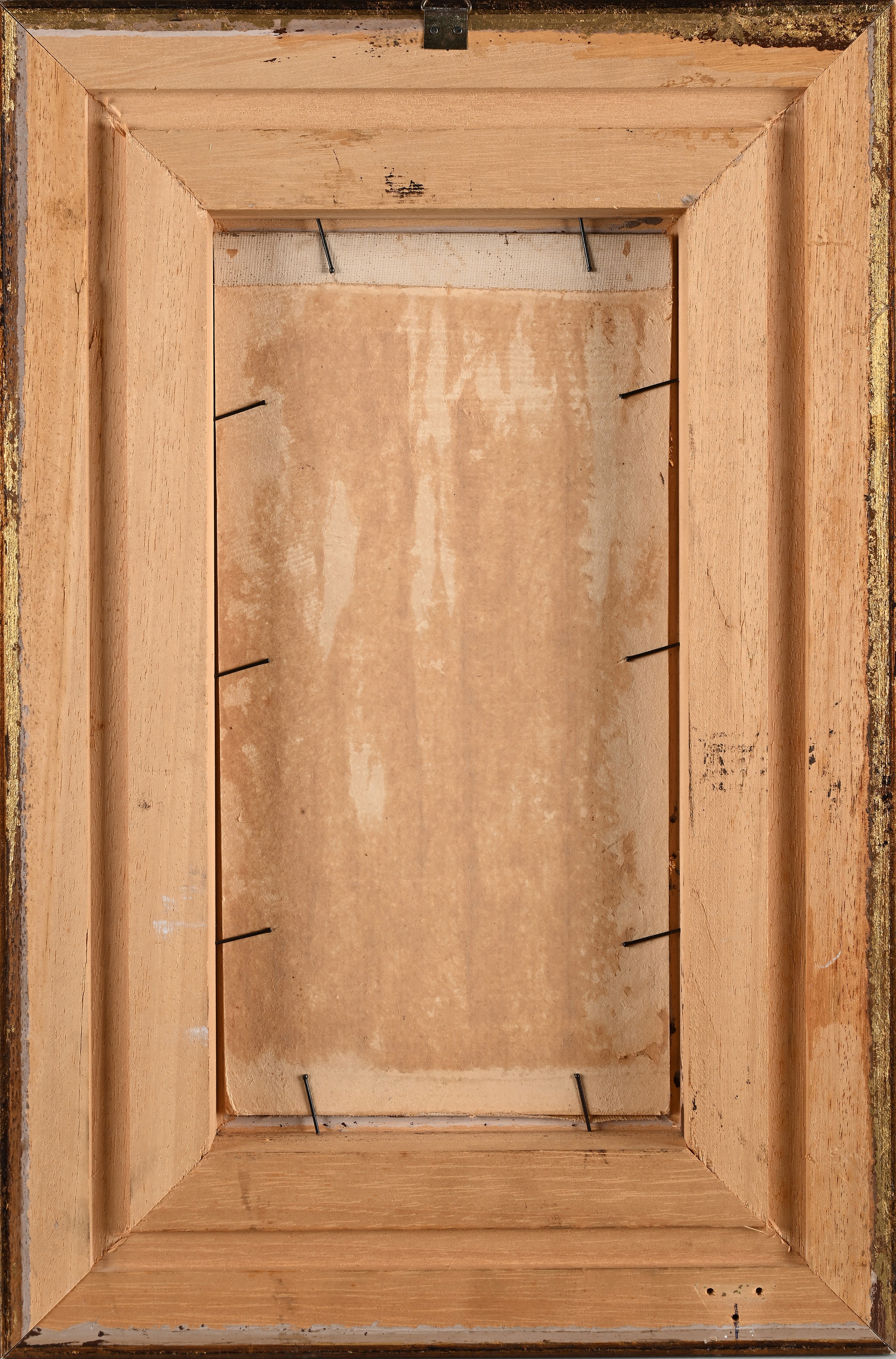 Due vedute cittadine con scene di vita