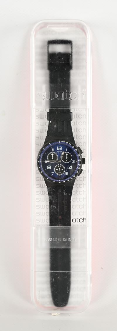 Swatch New Chrono Plastic Core Collection Susb402 - Orologio da Polso al Quarzo in Plastica con C...