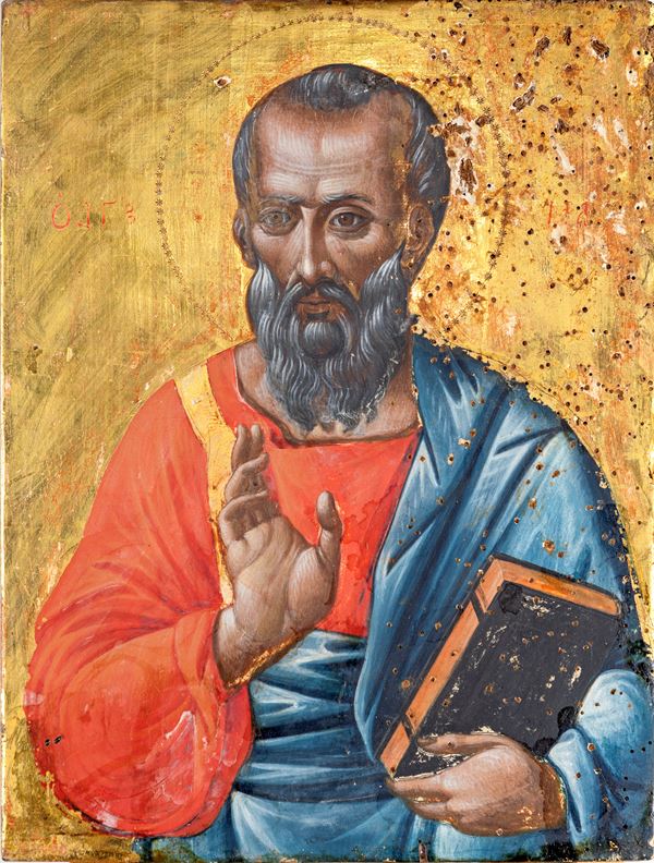 Anonimo greco del XVI secolo - San Marco Evangelista 