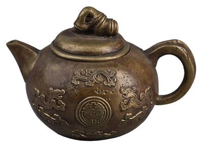 Teiera in Bronzo