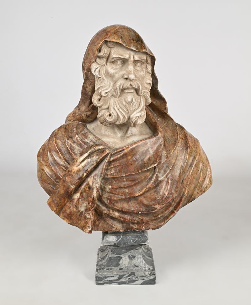 Scultore Italiano del XVIII Secolo - Allegoria Dell'inverno