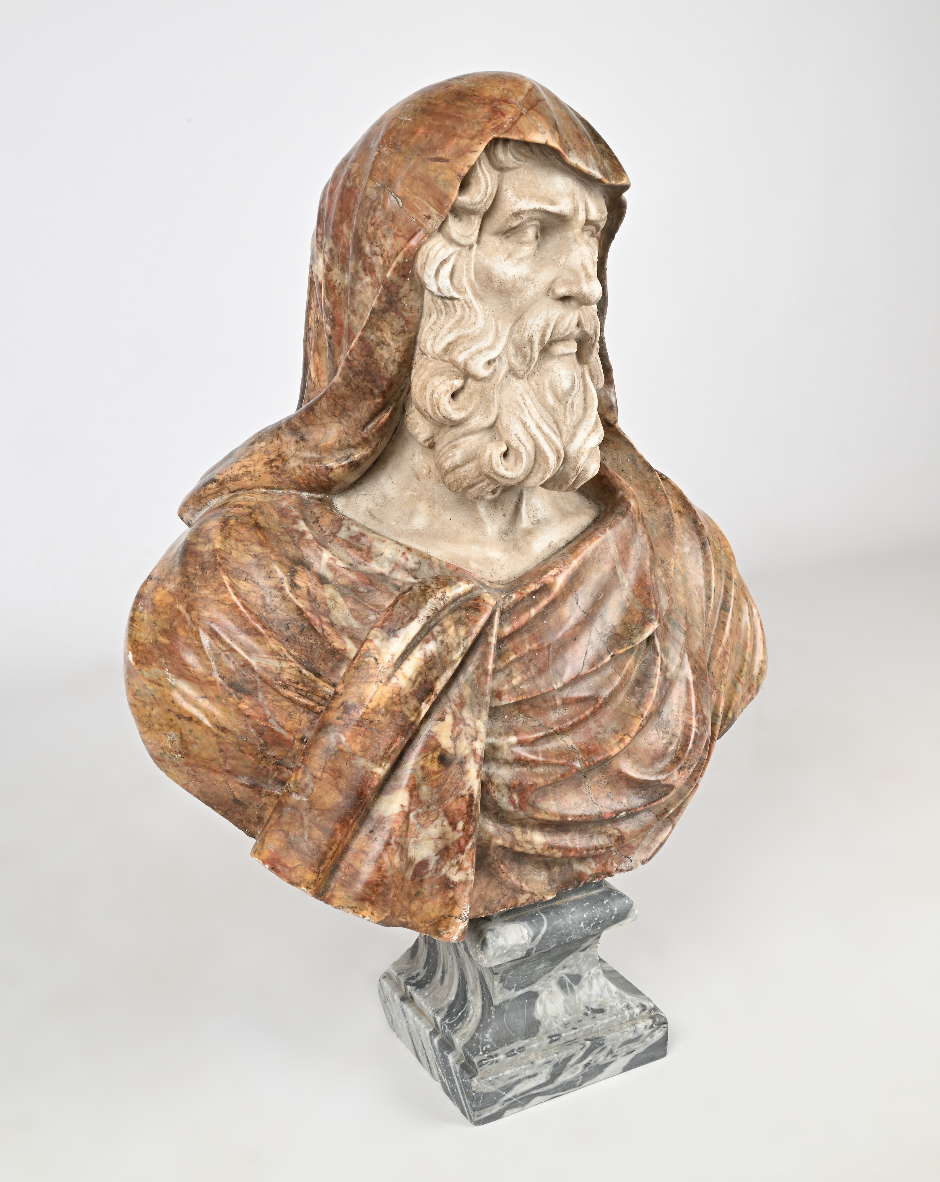Scultore Italiano del XVIII Secolo - Allegoria Dell'inverno