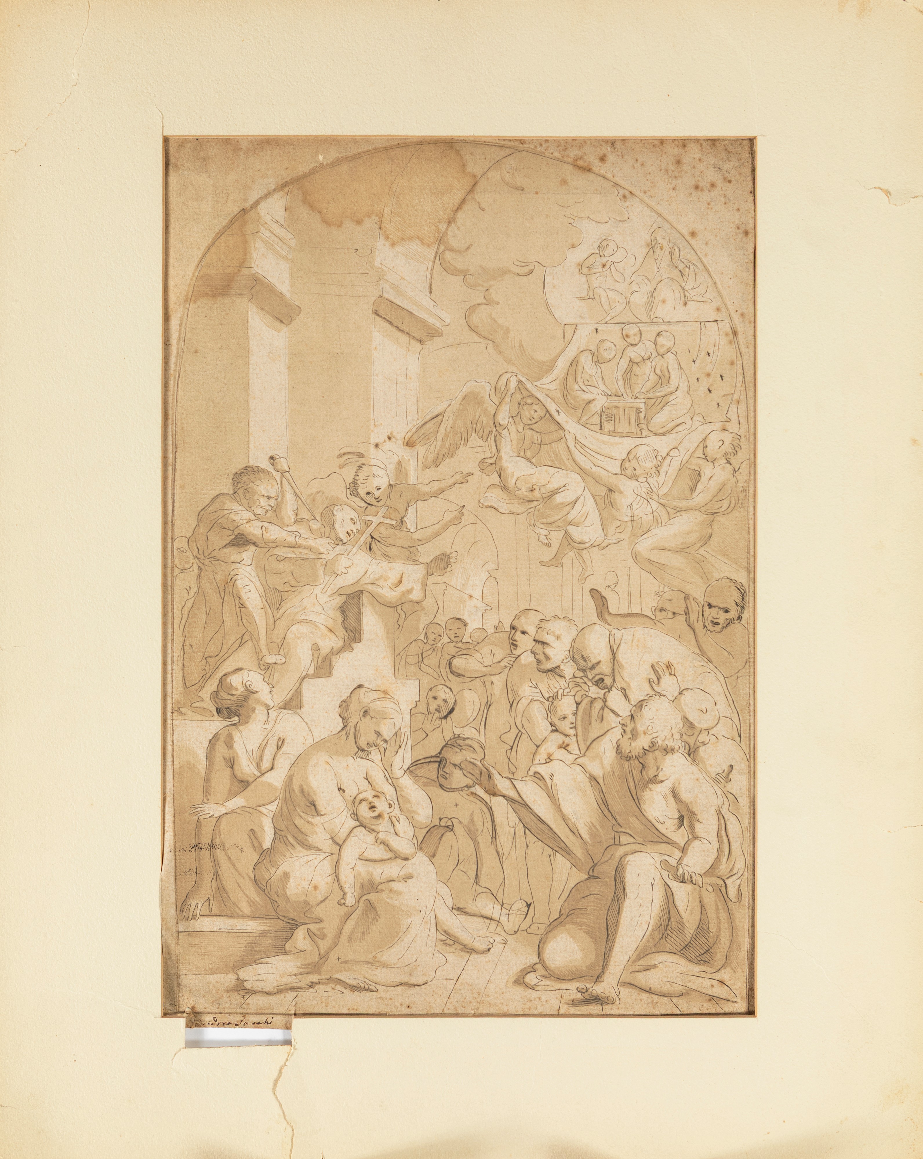 Pietro Testa - Martirio di Sant'angelo Carmelitano