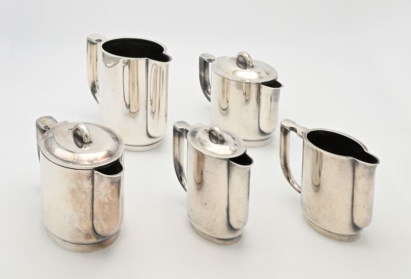 Servizio da caffè e thé mod. 49500 prod. Berndorf, Austria