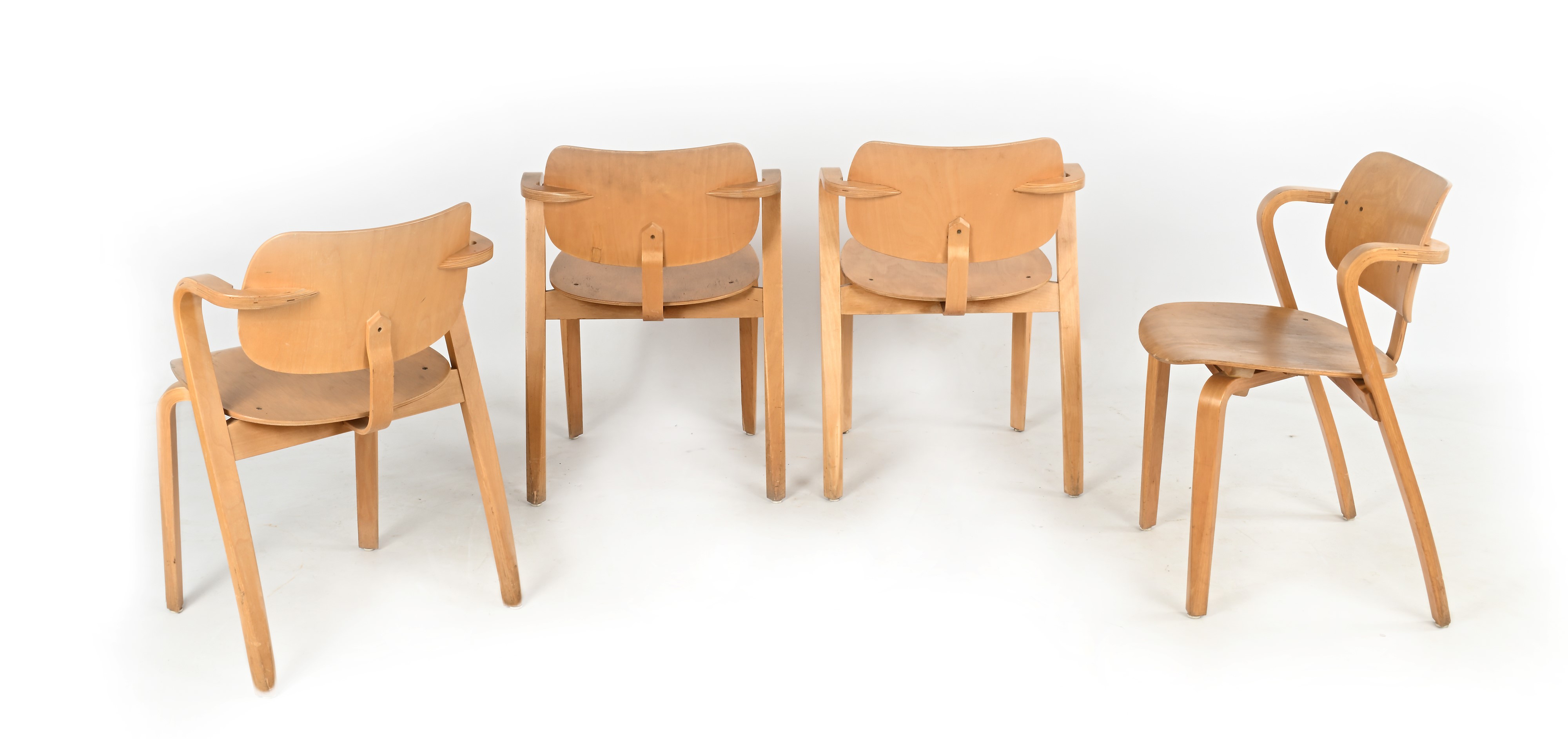 4 Sedie mod. Aslak prod. Artek