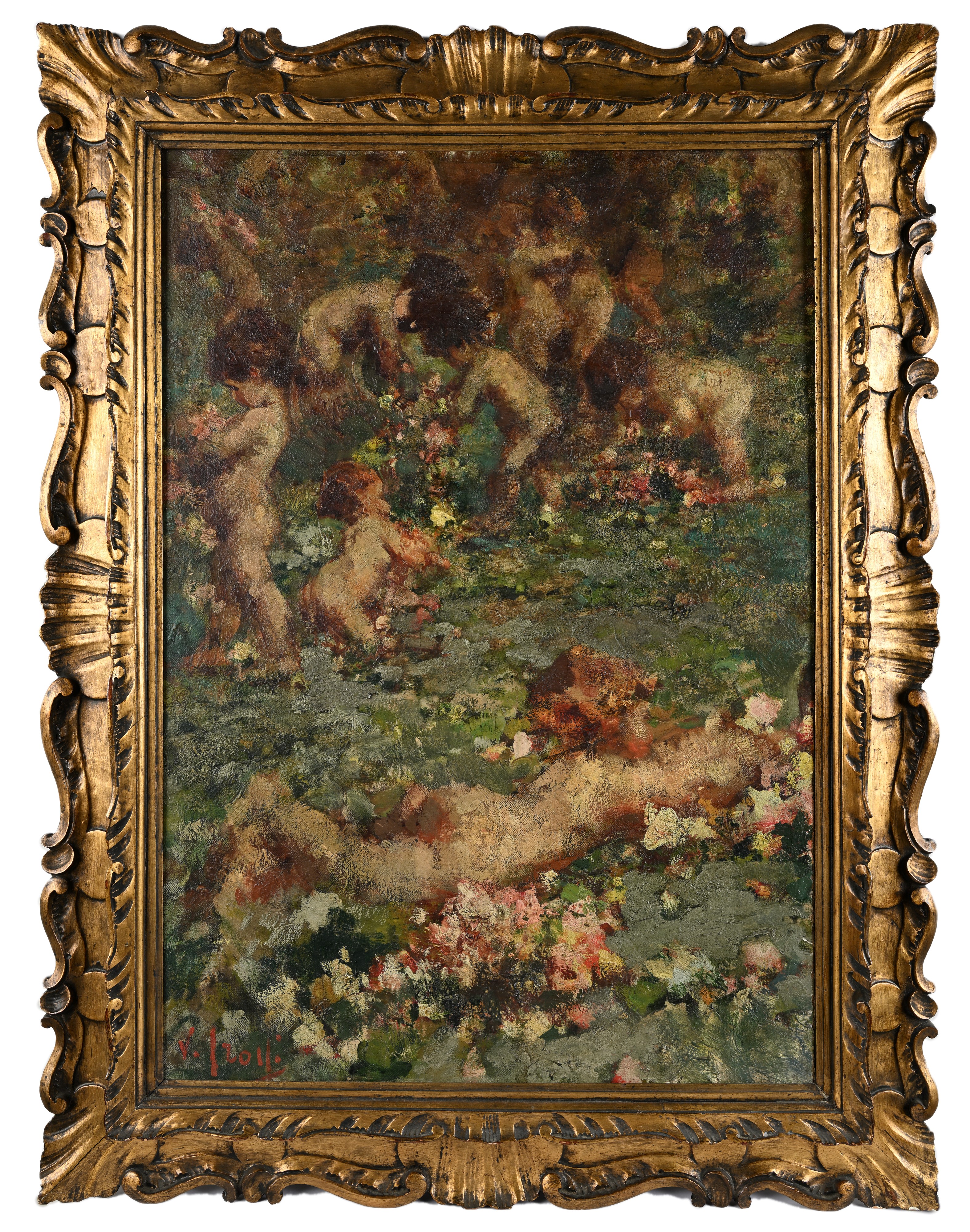 Putti tra i fiori