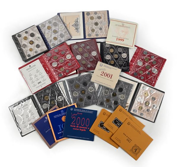 Lotto 19 Serie 1982-2001 Repubblica Italiana