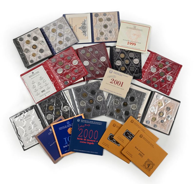 Lotto 19 Serie 1982-2001 Repubblica Italiana