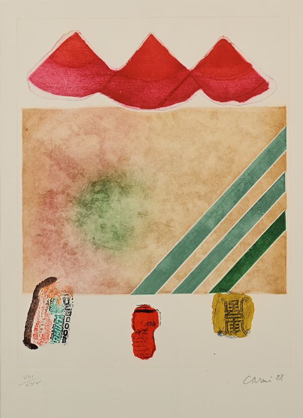 Eugenio Carmi - Ispirata ai tre austronauti