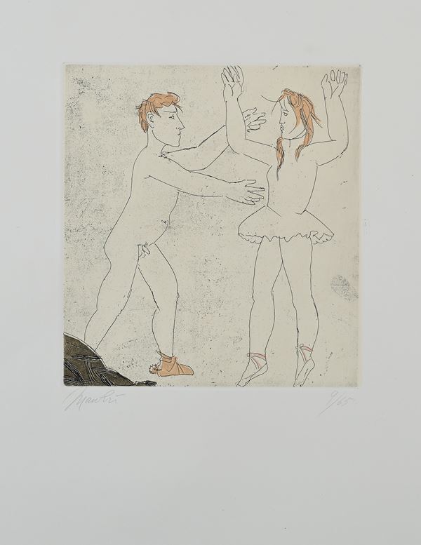 Giacomo Manzù - Passo di danza 1