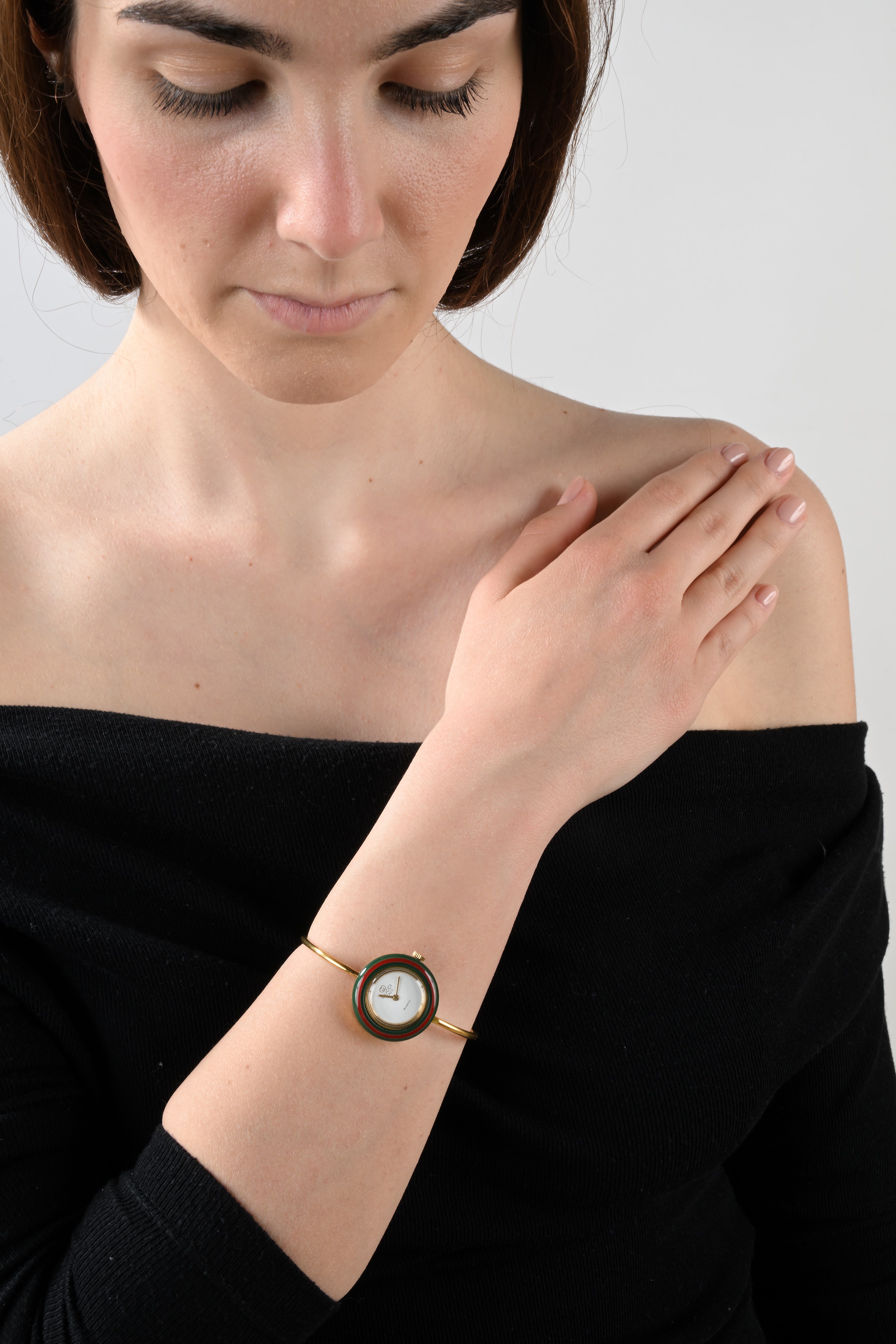 Gucci - Orologio Polso Donna Change Bezel