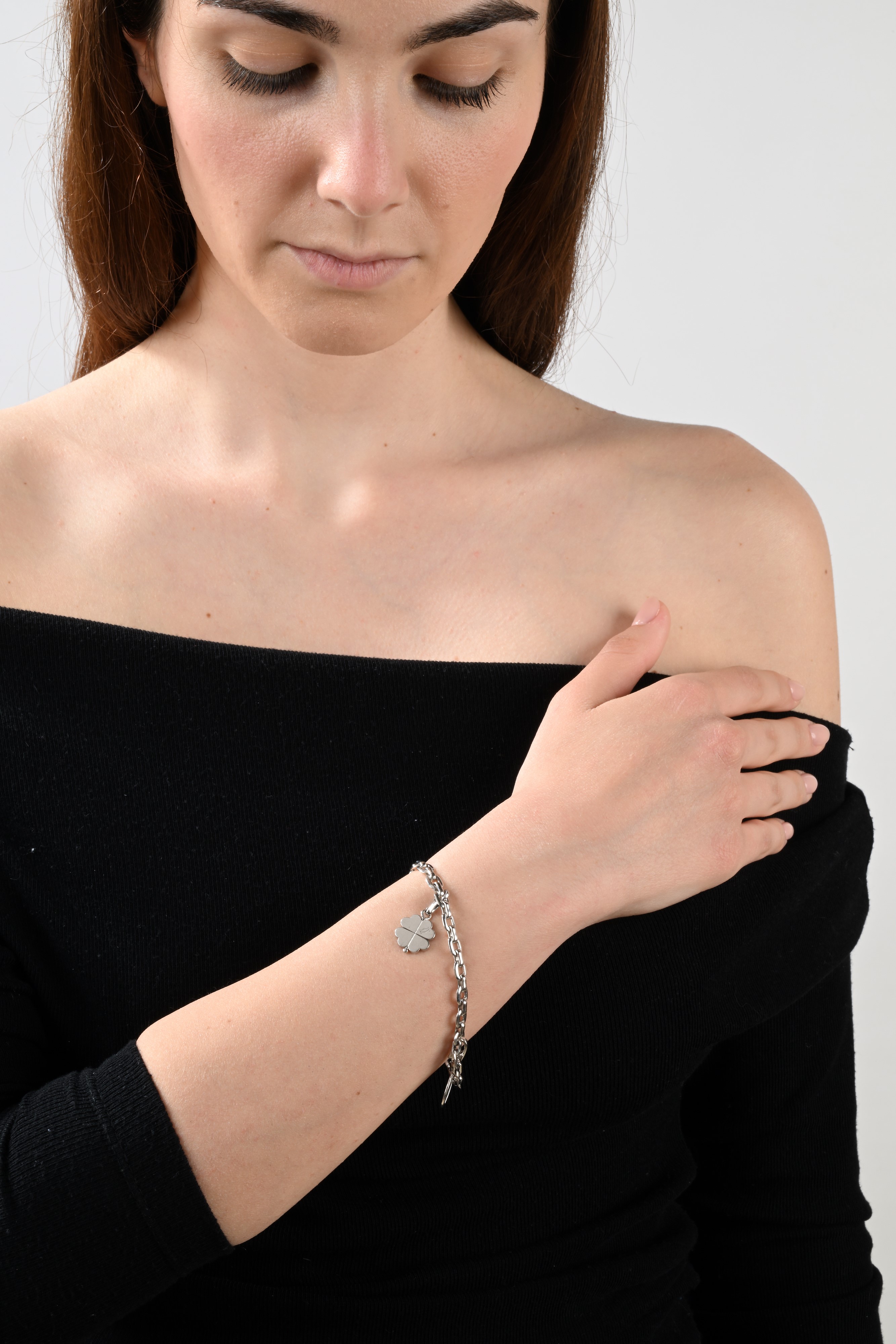 Cartier, Bracciale con Charms in Oro e Brillanti