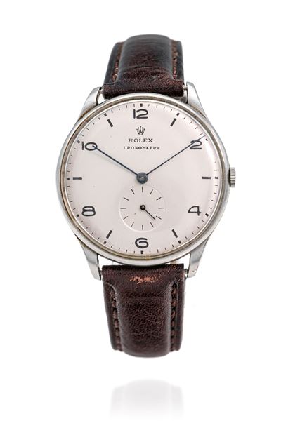 Rolex Cronometre Oversize in Acciaio - Orologio da Polso da Uomo - con Certificazione