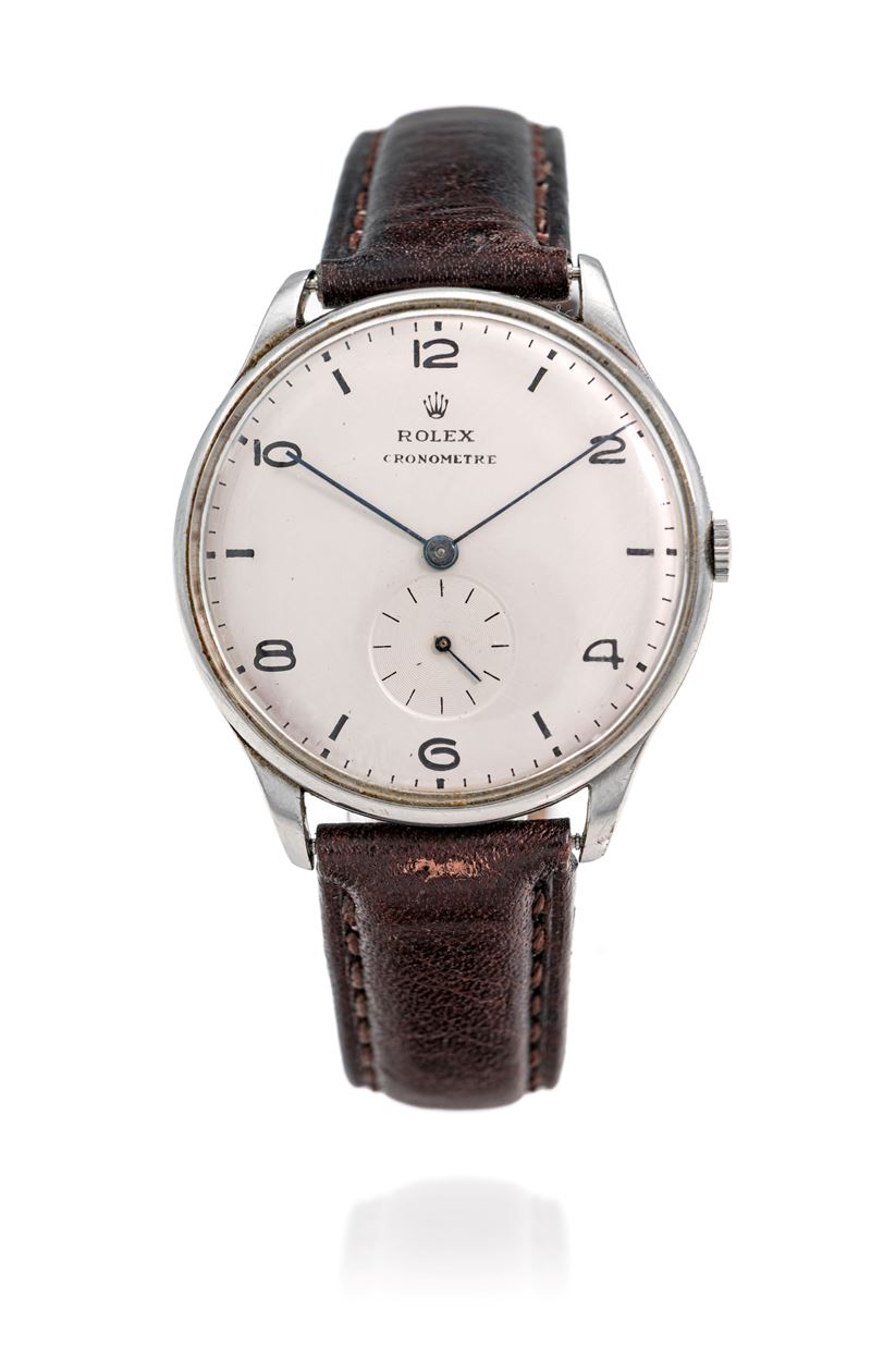 Rolex Cronometre Oversize in Acciaio - Orologio da Polso da Uomo - con Certificazione